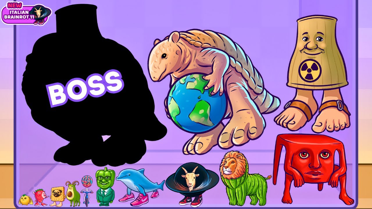 ITALIAN BRAINROT 11 - MERGE FELLAS | FINAL BOSS - New Update‼️Reaching Max Level!