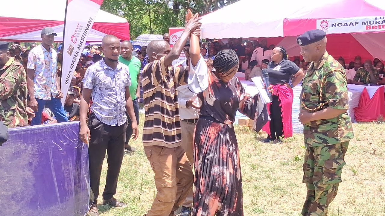 HON BETTY MAINA KUGEGIA ANDU A ITHANGA-GATANGA.