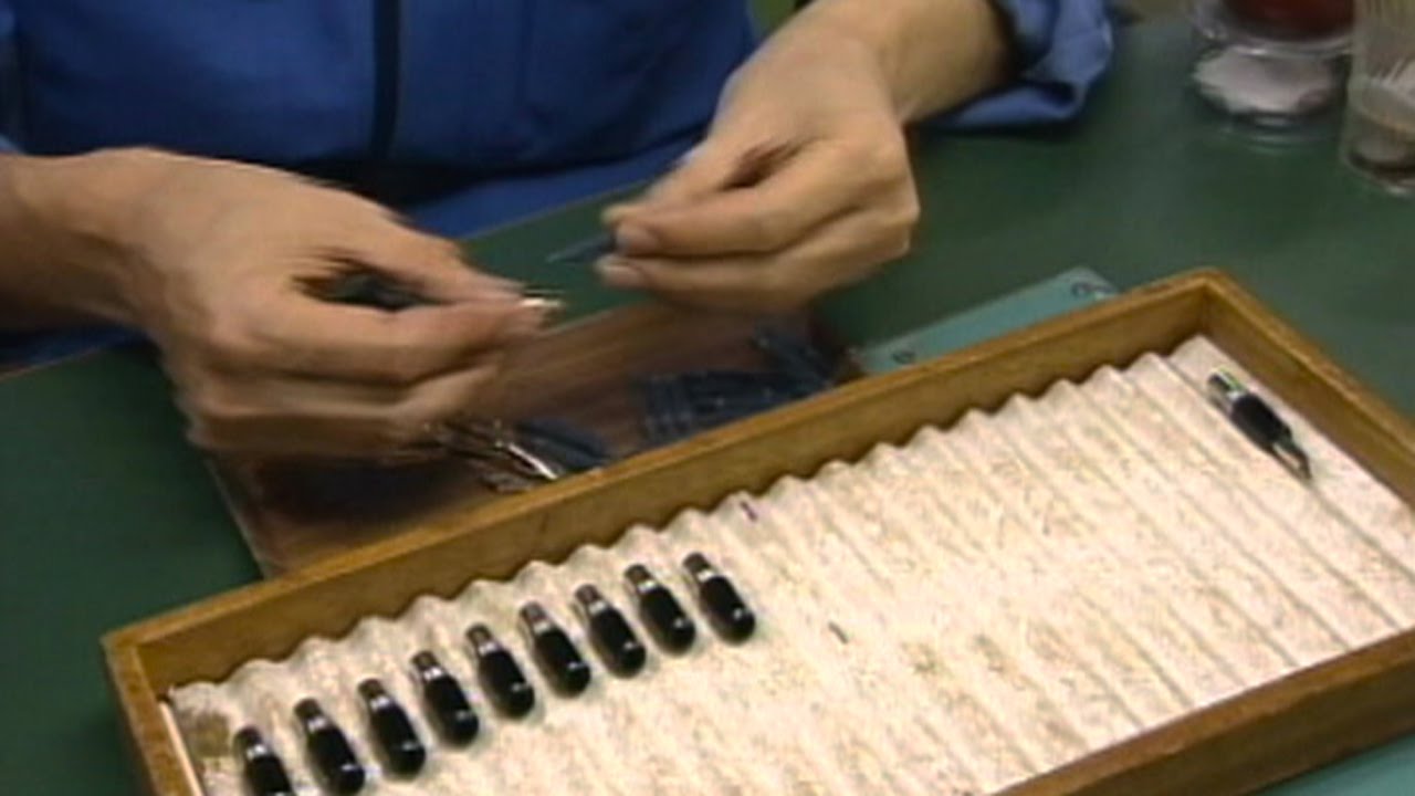THE MAKING　（２１）万年筆ができるまで