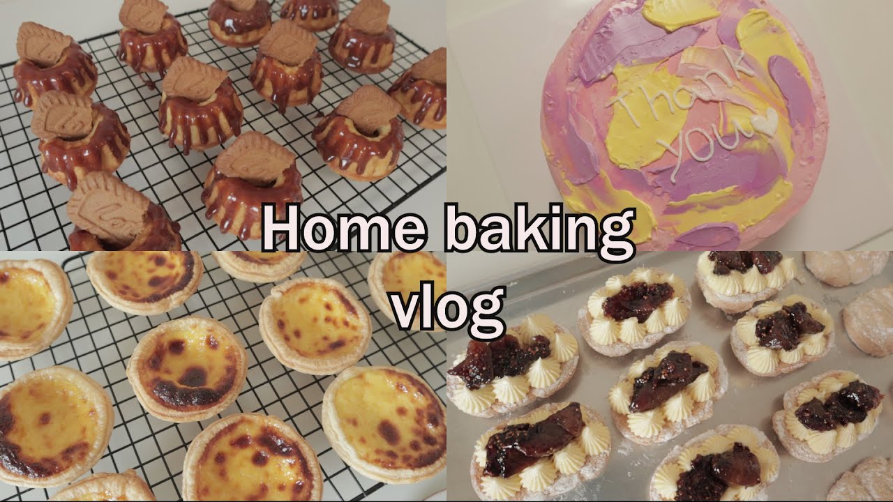 [ENG]홈베이킹/homebaking vlog 디저트 영상으로 힐링하러 오세요💕