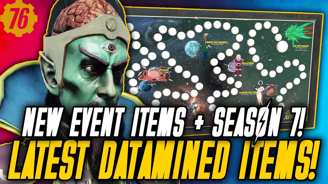 *NEW* DATAMINED ITEMS Coming to Fallout 76! | October 2nd 2021