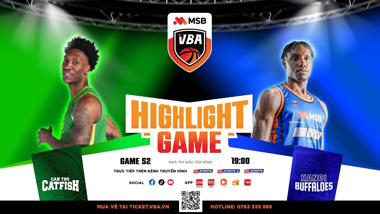 Full Game Highlights | Cantho Catfish vs Hanoi Buffaloes | 14.08 #bongroVBA #MSB #VBA #VBA2025