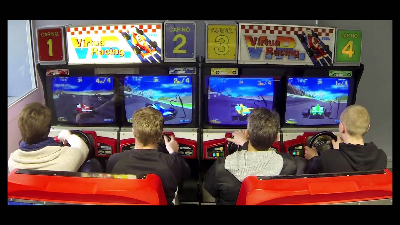Virtua Racing Arcade 4 players - in Game