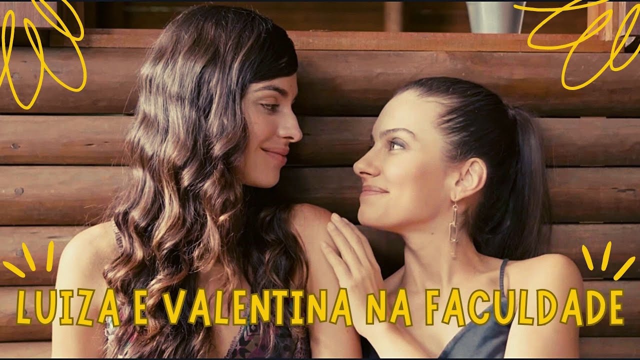 Valentina e Luiza na faculdade