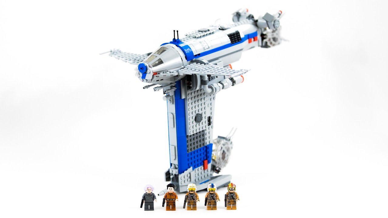 LEGO Star Wars Resistance Bomber (Timelapse & Review) - Set 75188