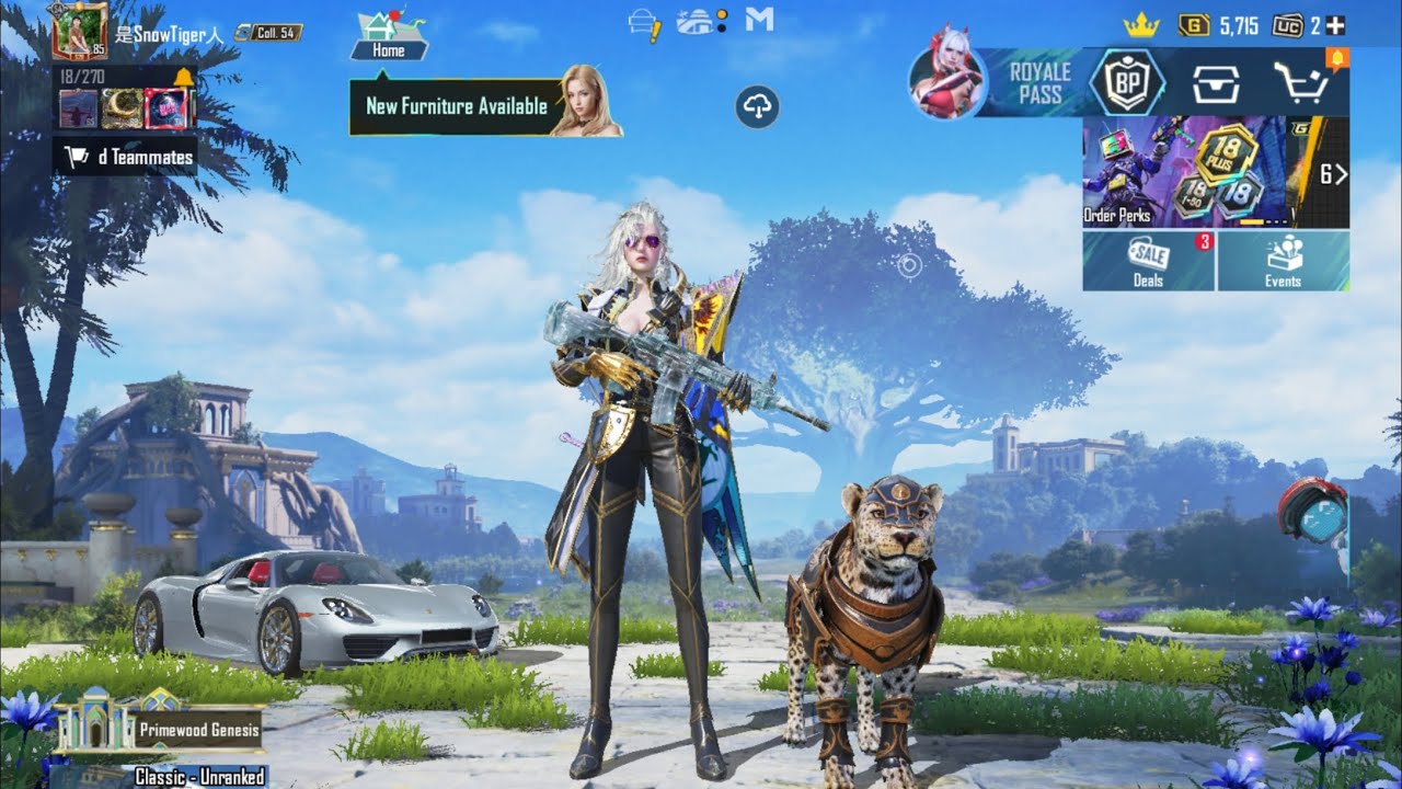 PUBG mobile live streaming