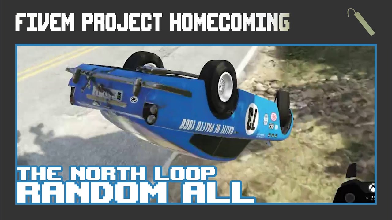 only 5 laps, this crash isn't ideal | ph random all in the north loop