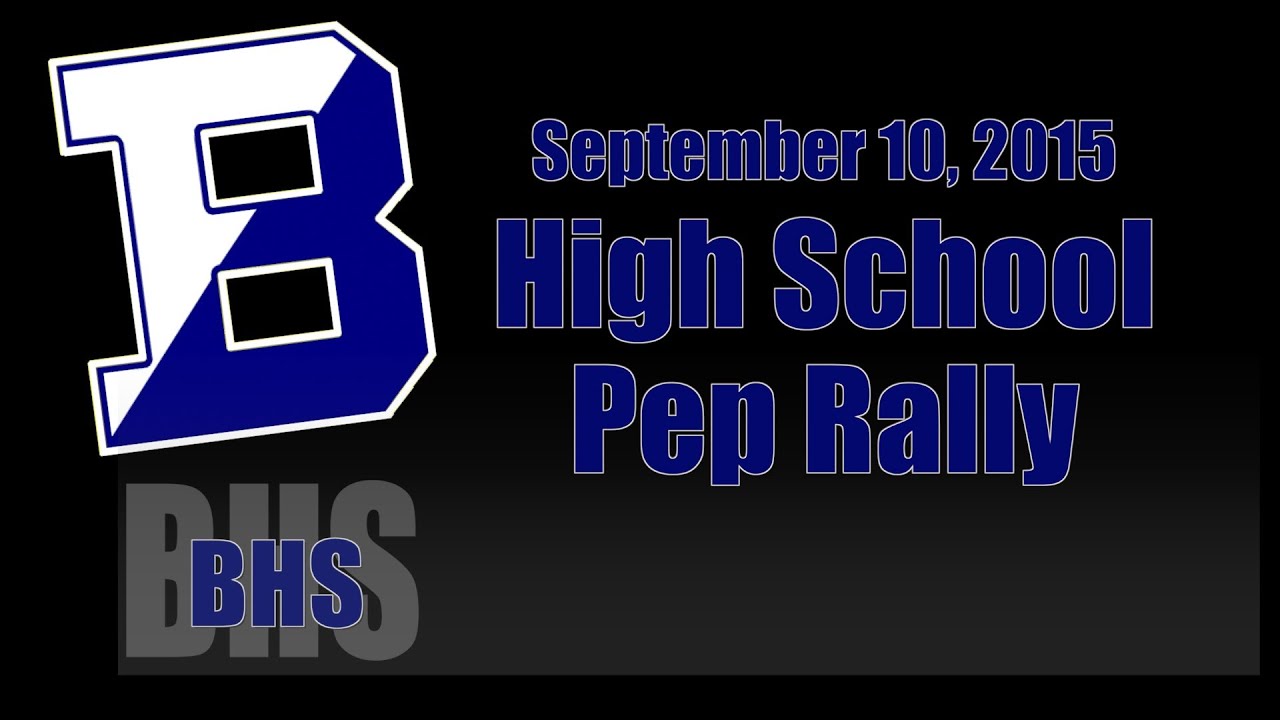 2015 Brighton High School Pep Rally