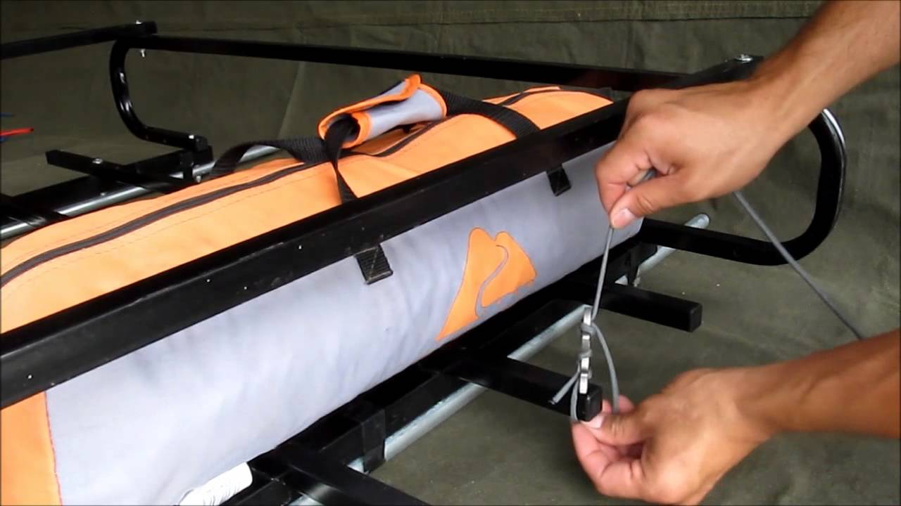 How to tie down your roof rack.