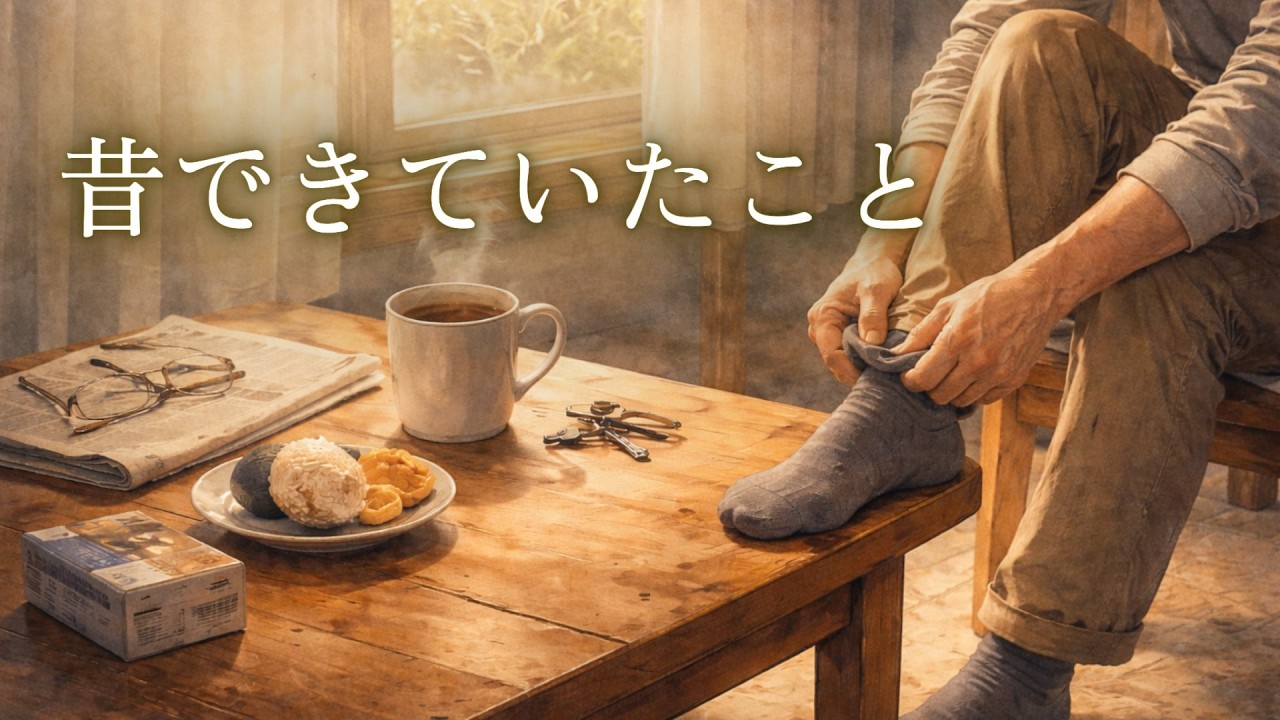 昔できていたことができなくなった日　― 静かな朗読 ―