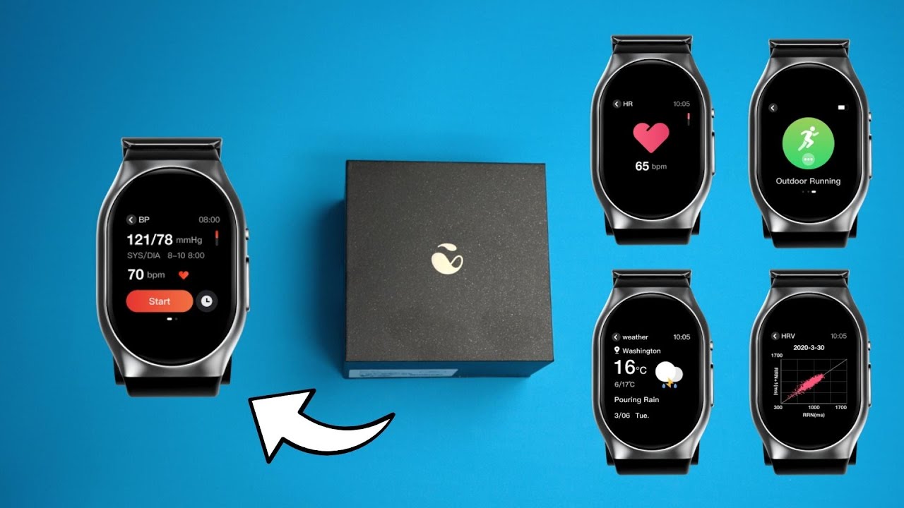 Inflatable Blood Pressure Smart Watch?... hands on with YRH BP Doctor Pro
