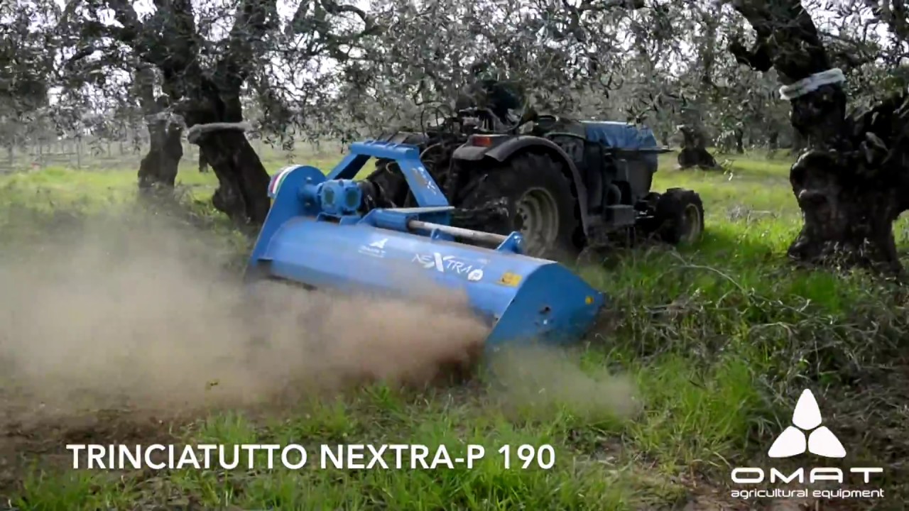 OMAT - NeXtra-P 190 Trinciatutto polivalente eXtra-sPostabile