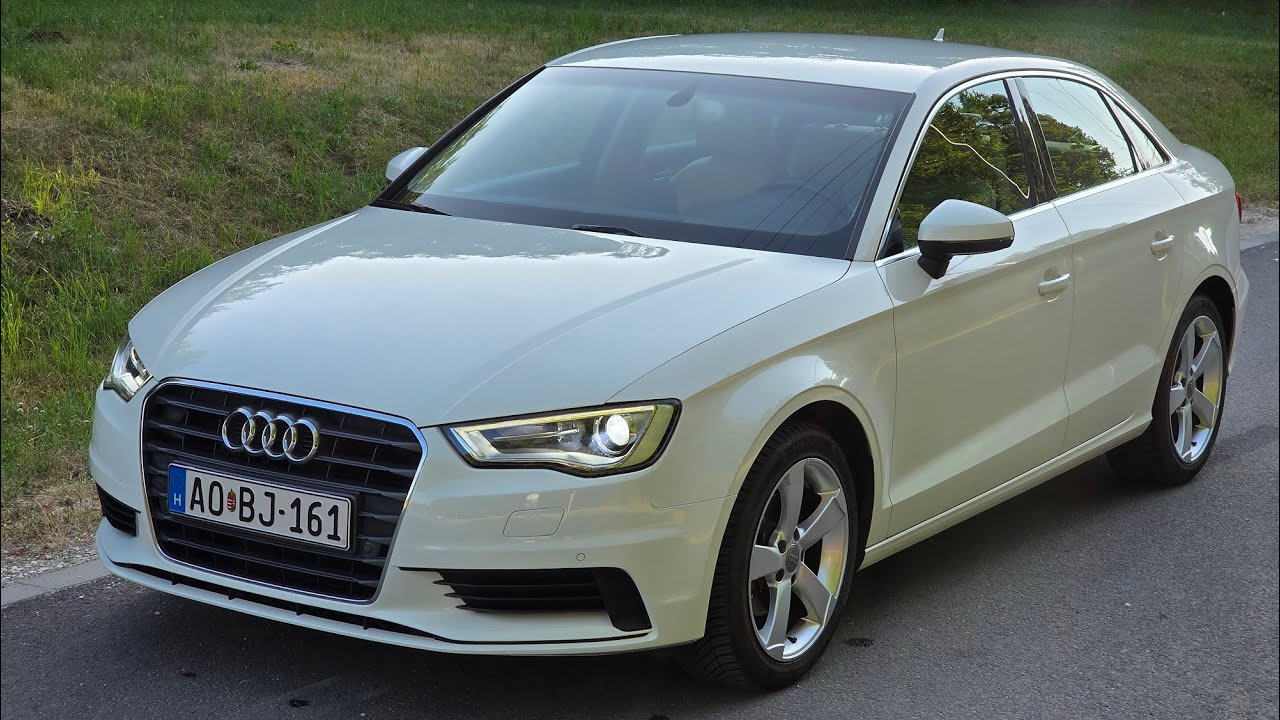 Audi A3 Limousine 1.4 TFSI Bemutató - 2014 - 112e km - HUN