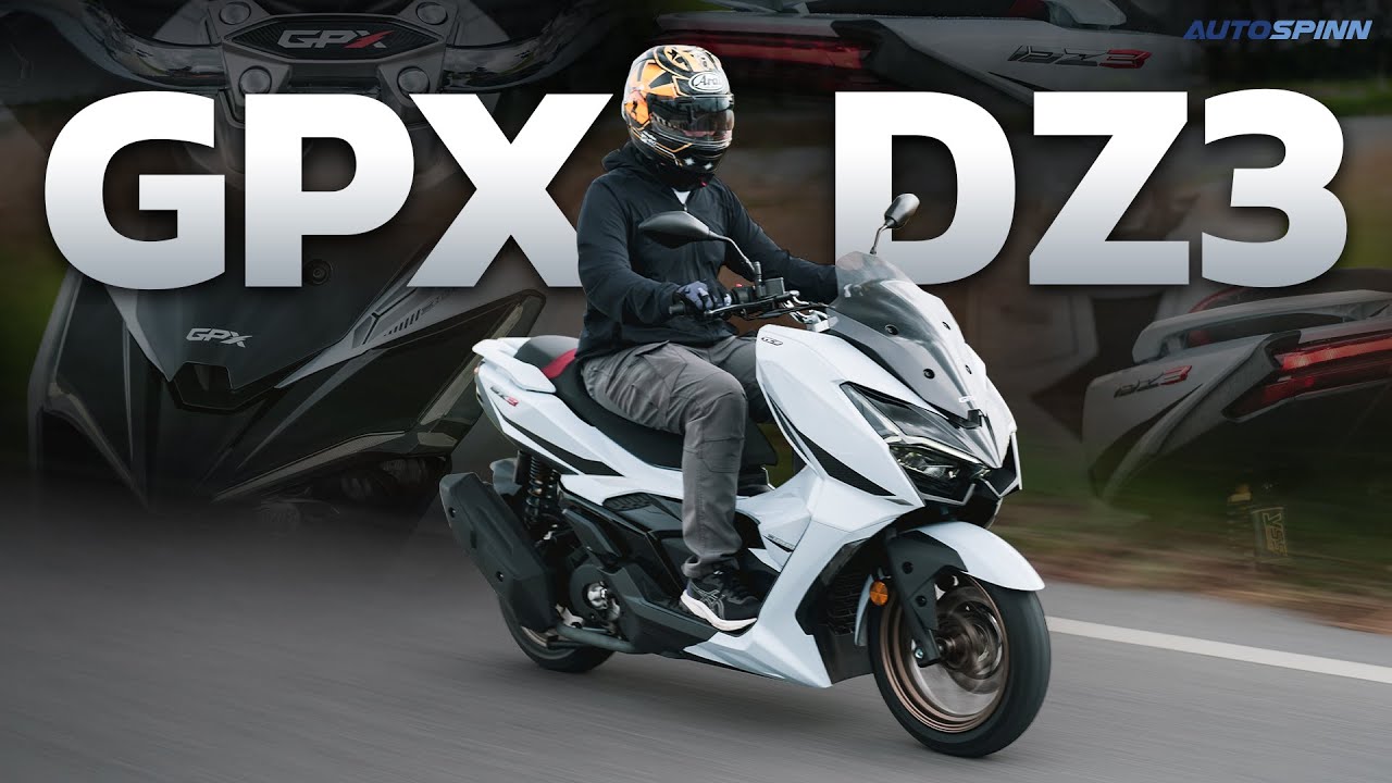 รีวิว GPX DZ3 สกู๊ตเตอร์ไม่เกินแสน ที่แรงที่สุด