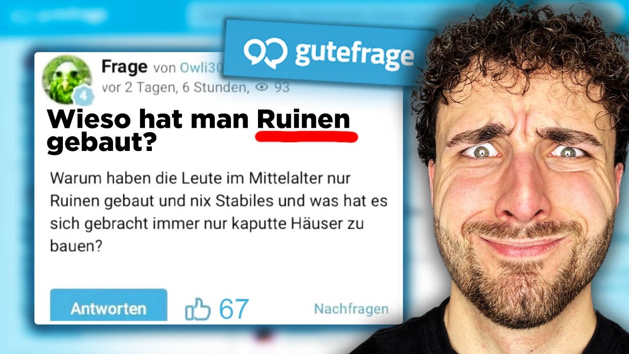DAS VERRÜCKTESTE GUTE FRAGE VIDEO JEMALS...😂