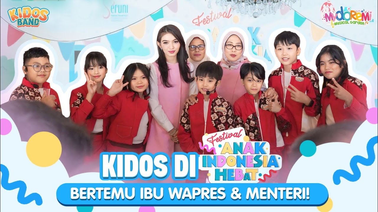 KIDOS Bikin Heboh di Panggung !! Hari Anak Nasional 2025! #mydoremi #kidosband #laguanak #anak #kids
