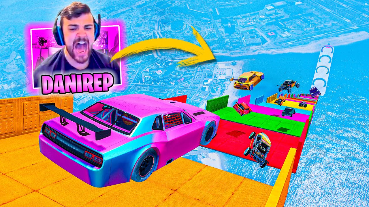 LA MEJOR MEGA RAMPA DEL MUNDO PERO JUEGO INCREIBLE! - GTA 5 ONLINE