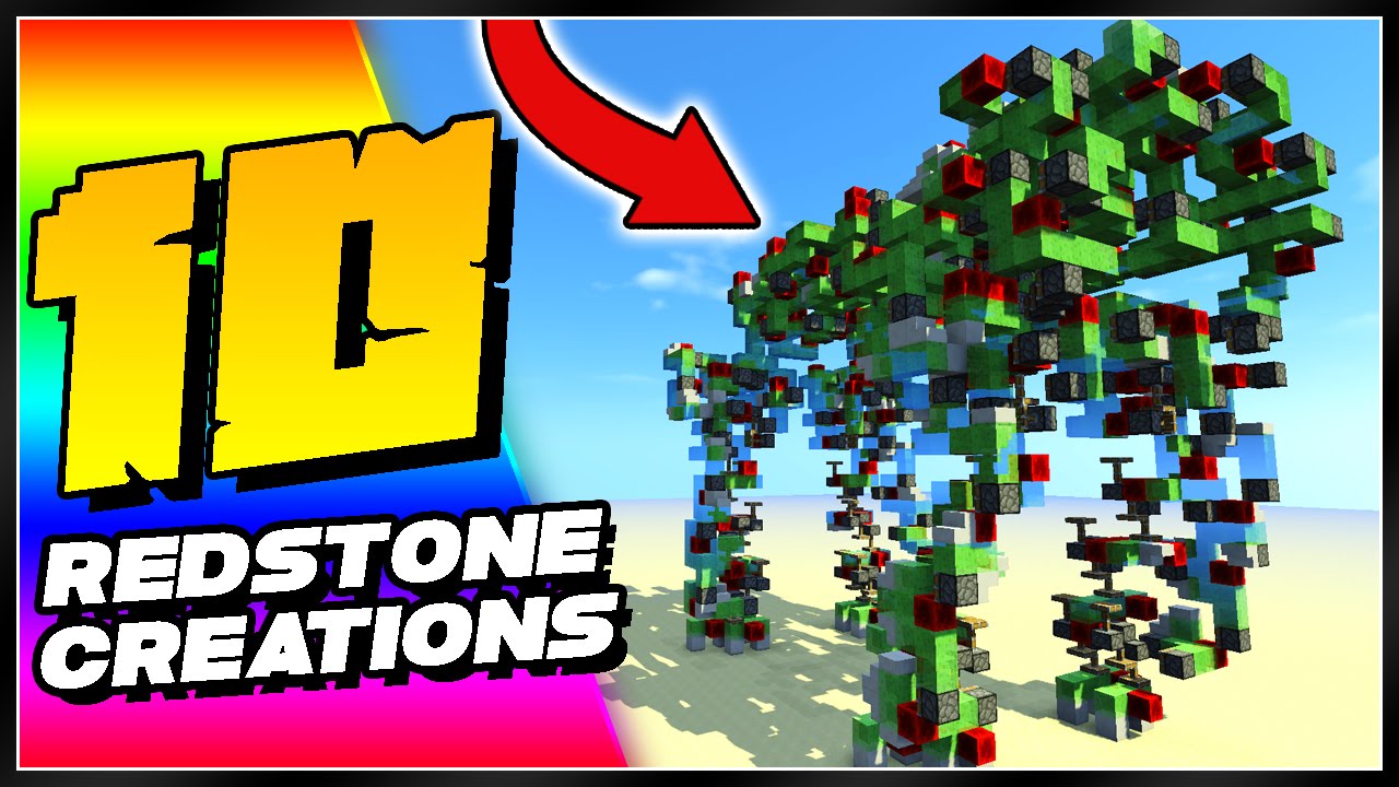 10 Minecraft Redstone Creations That Will Blow Your Mind