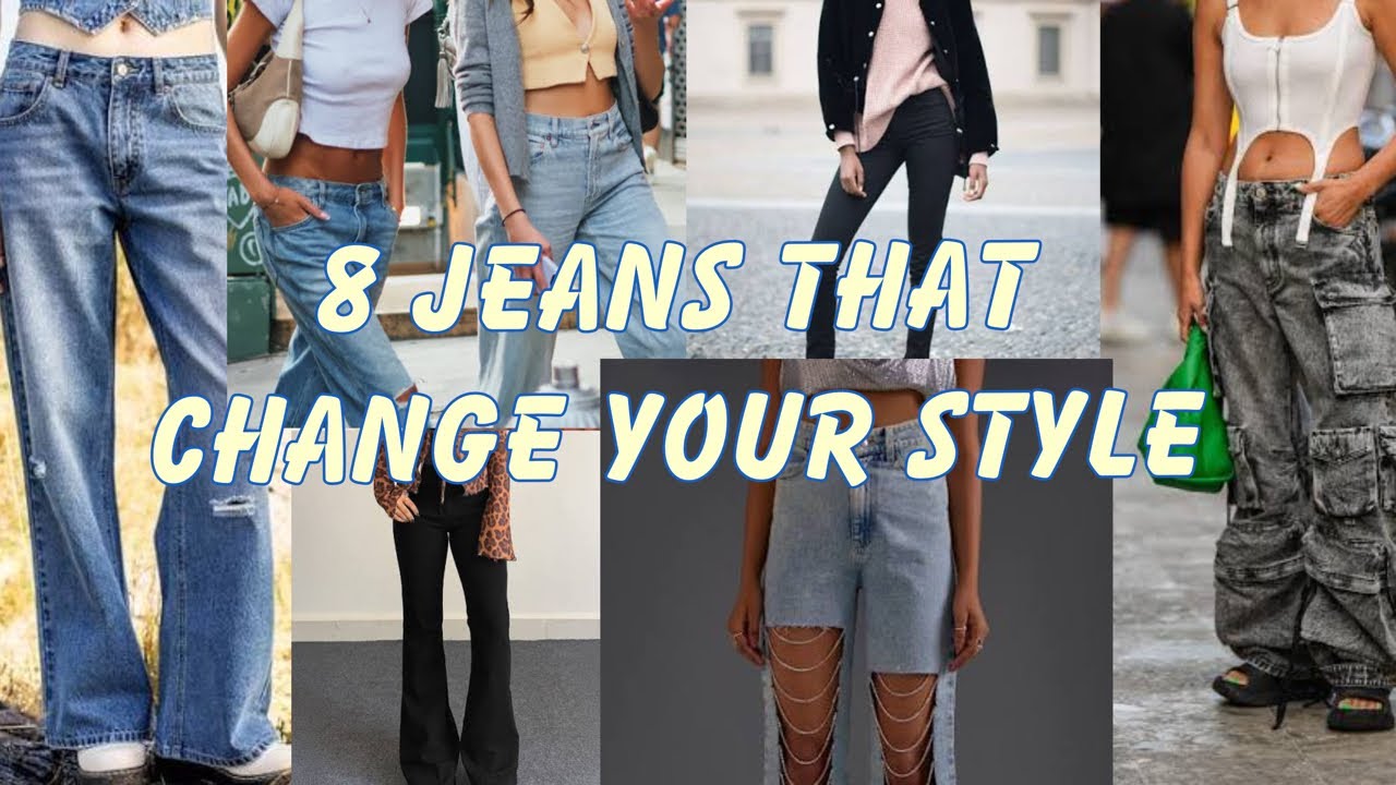 Types of jeans to elevate you look in 2026 #jeans #fashion 