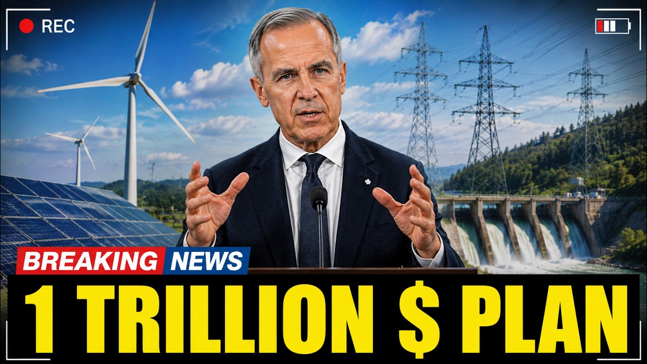 UNBELIEVABLE: Mark Carney's Electricity BOMBSHELL Canada 1 Trillion Dollar Grid Plan| Explained