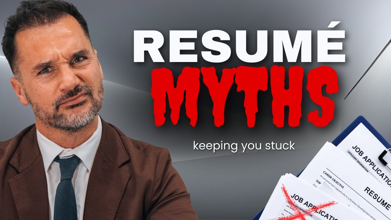 Get Hired Quicker | Resume Myths That Ruin Your Job Search
