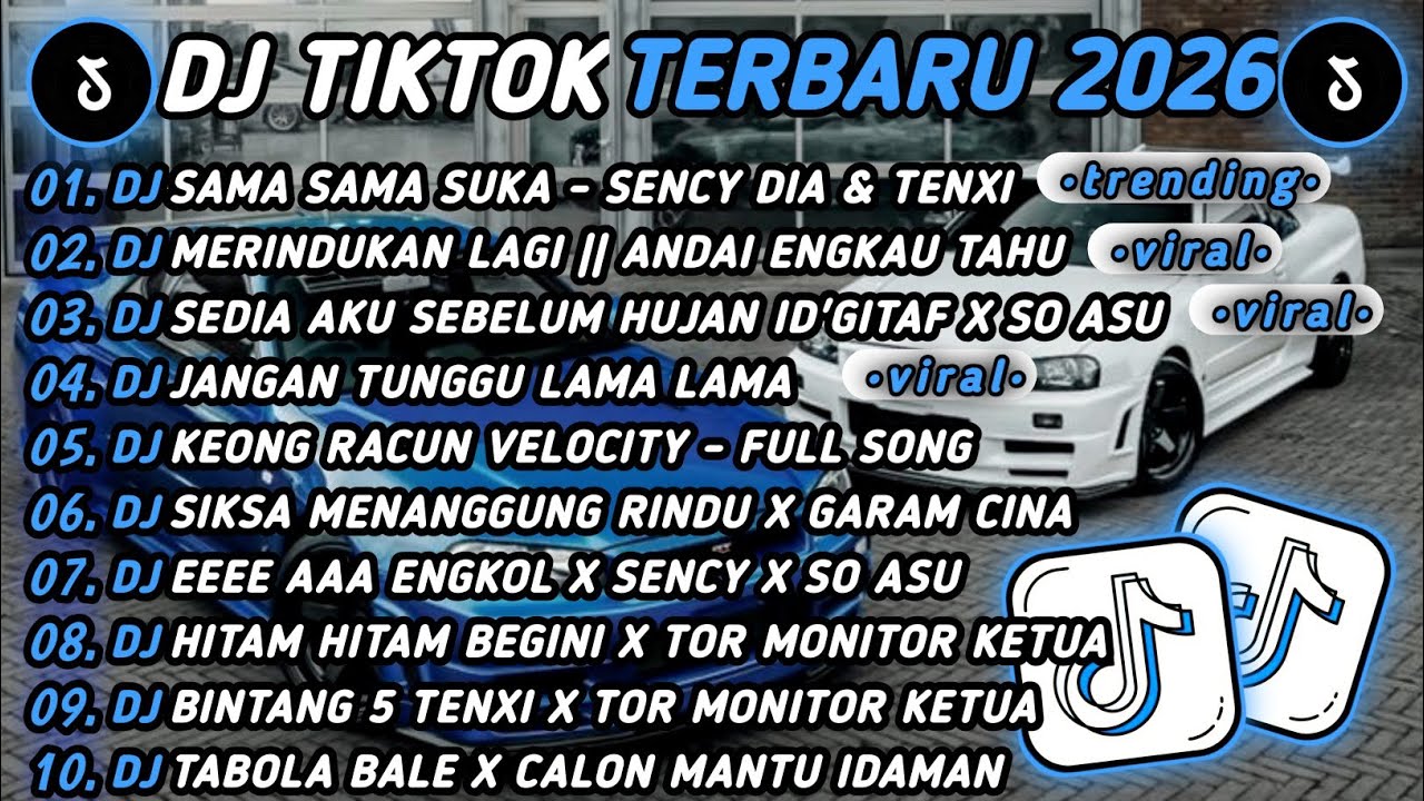 DJ TIKTOK TERBARU 2026🎵DJ SAMA SAMA SUKA - SENCY DIA TENXI🎵DJ KAU HANCURKAN RUMAH YANG MELINDUNGIMU🔥
