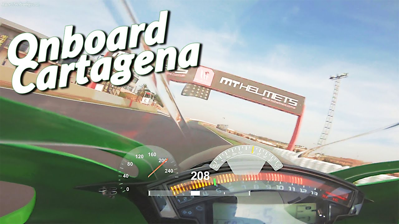 Telemetrie OnBoard mit 3 Perspektiven | Cartagena | Matthias Meindl