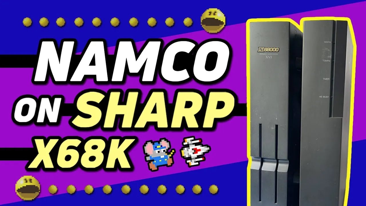 Japan's EXCELLENT Namco Ports on Sharp X68000