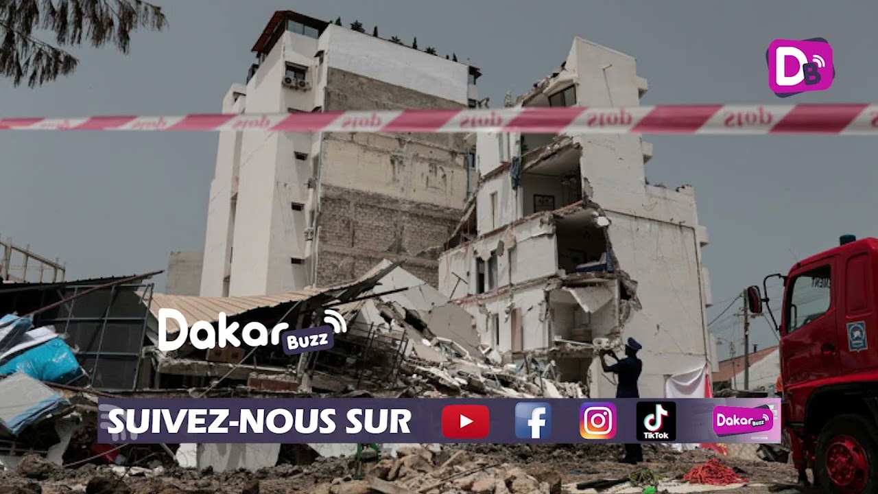 Kaolack : Effondrement d&rsquo;une dalle d&rsquo;immeuble, deux morts et sept bless&eacute;s graves