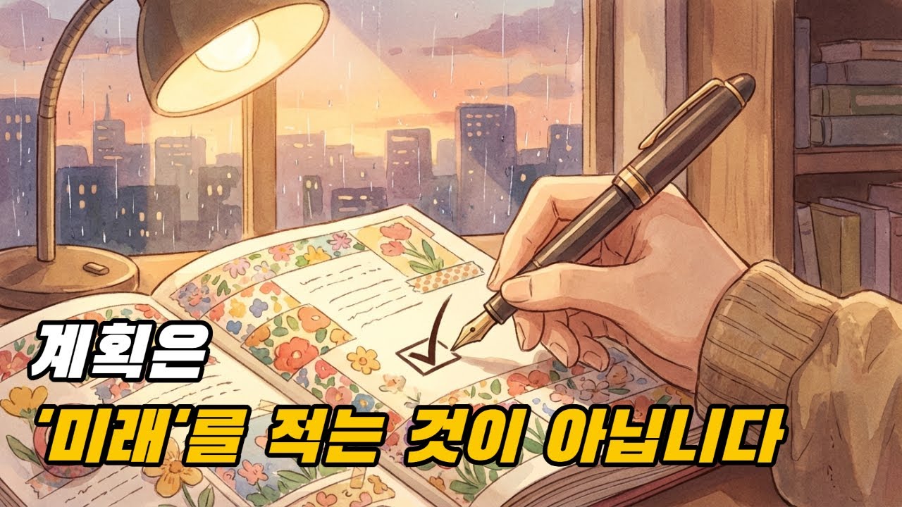 [오늘의 지혜] 당신의 계획이 늘 작심삼일인 이유: 피터 드러커가 말하는 '현재의 결정