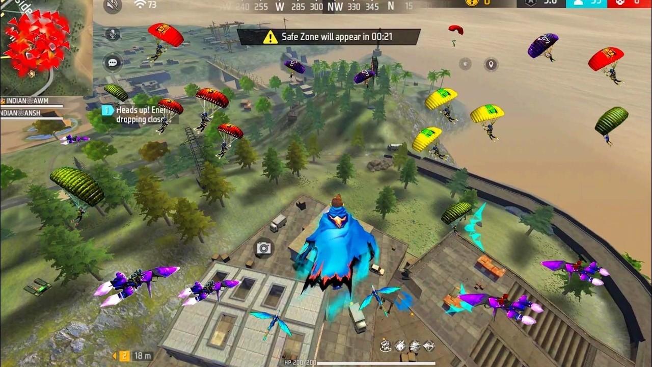 27 Kill 💪 M4A1+M1014 99%Headshot Rate ⚡| Solo Vs Squad 🪂[ Full Gameplay ] intel i7 🖥️ FreeFire
