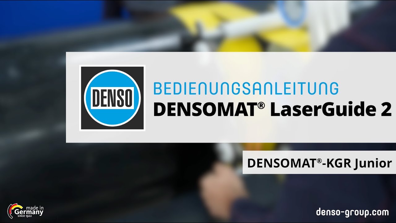 Bedienungsanleitung DENSOMAT® LaserGuide 2 für DENSOMAT®-KGR Junior