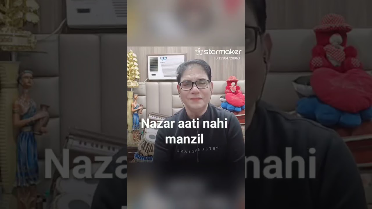 Nazar aati nahin manzil.....Jahaan-e-mausiqii Mohammad Rafi. My meek effort Cover Song 🙏🙏