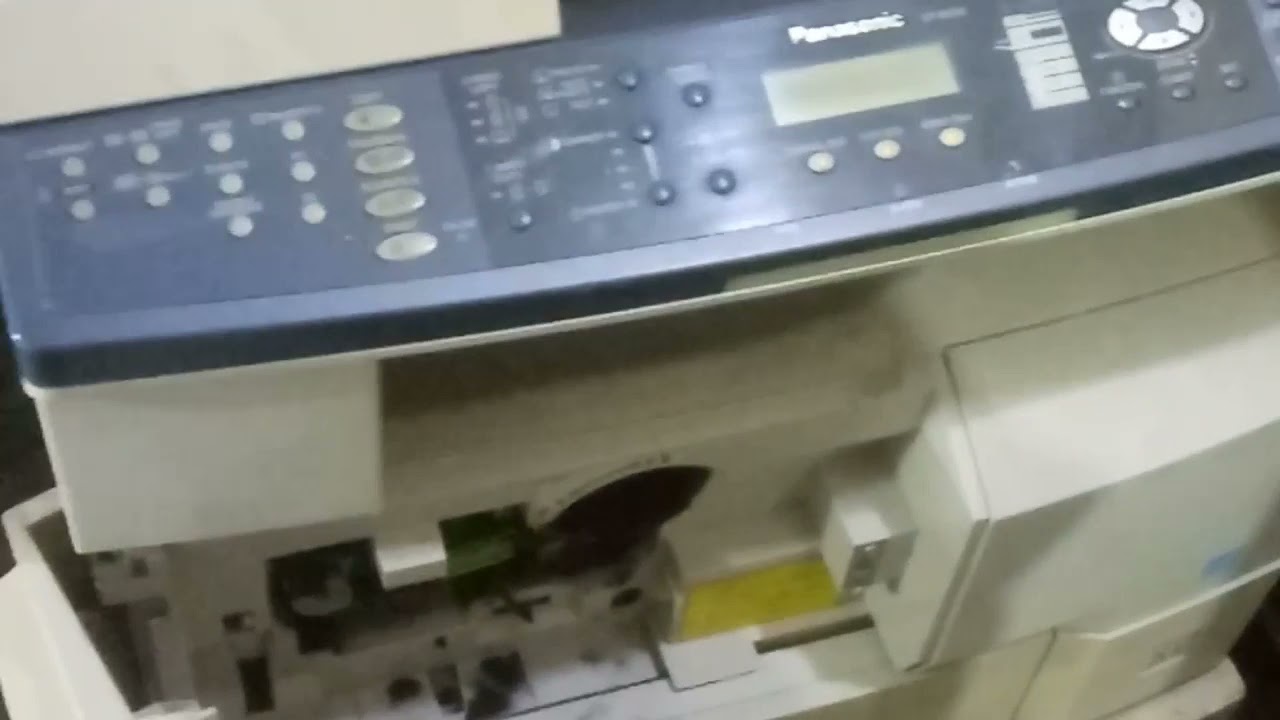 Panasonic photocopy Machine Dp 8020 Ma manwal Toner add kasay karwahay