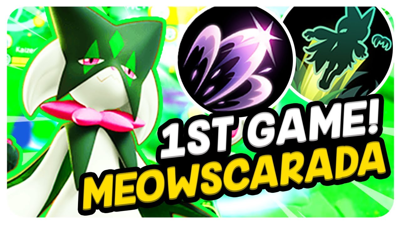 I SHOULD HAVE PLAYED MEOWSCARADA SOONER! (Pokemon Unite)