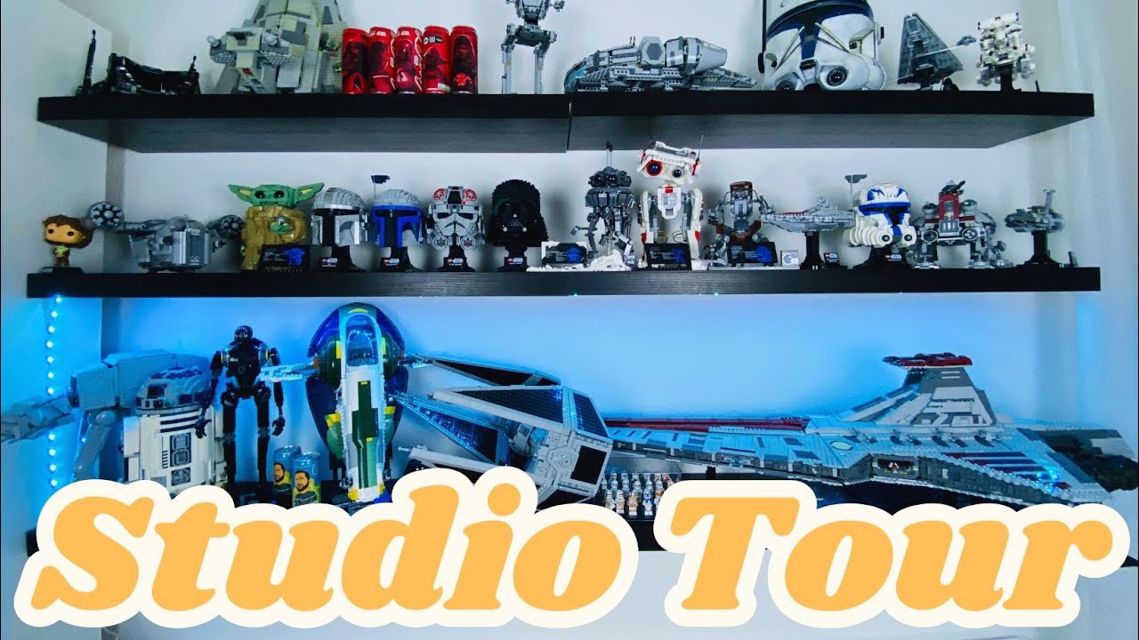 STUDIO TOUR! Az ÉN LEGO Gyűjteményem!