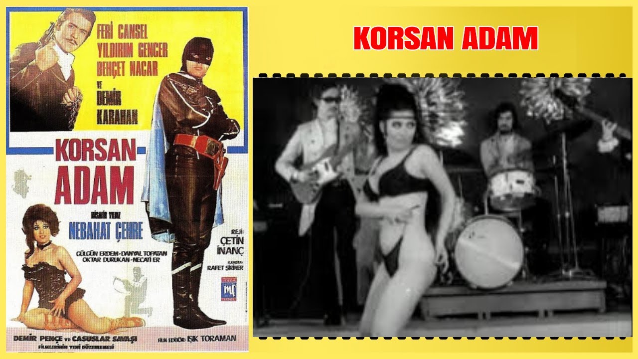 Korsan Adam 1969 | Demir Karahan Nebahat Çehre | Yeşilçam Filmi Full İzle