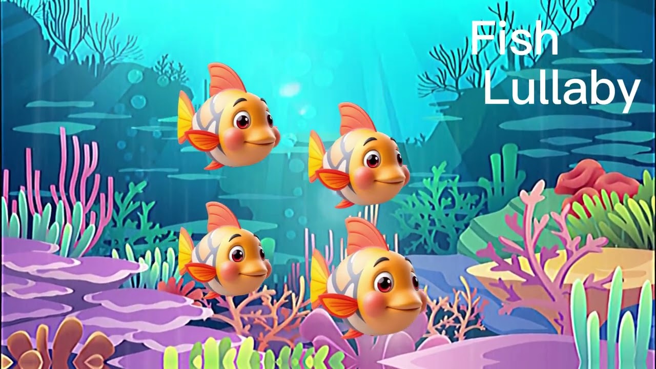 Fish Lullaby 🐟🎶 Relaxing Ocean Lullabies for Deep Sleep #fishlullaby #fishlullabymusic #babysleeping