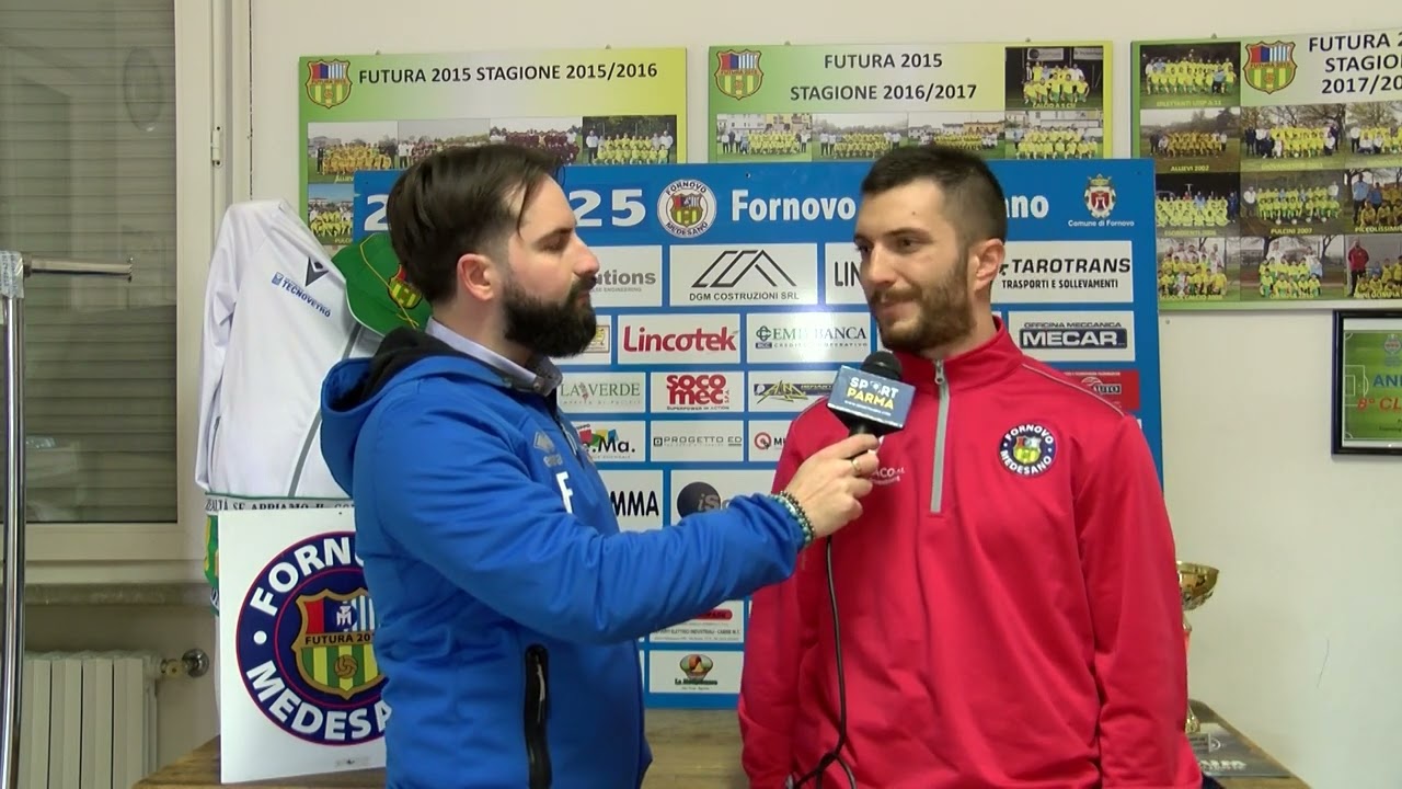 Futura Fornovo Medesano - Carignano 1-1, highlights e interviste