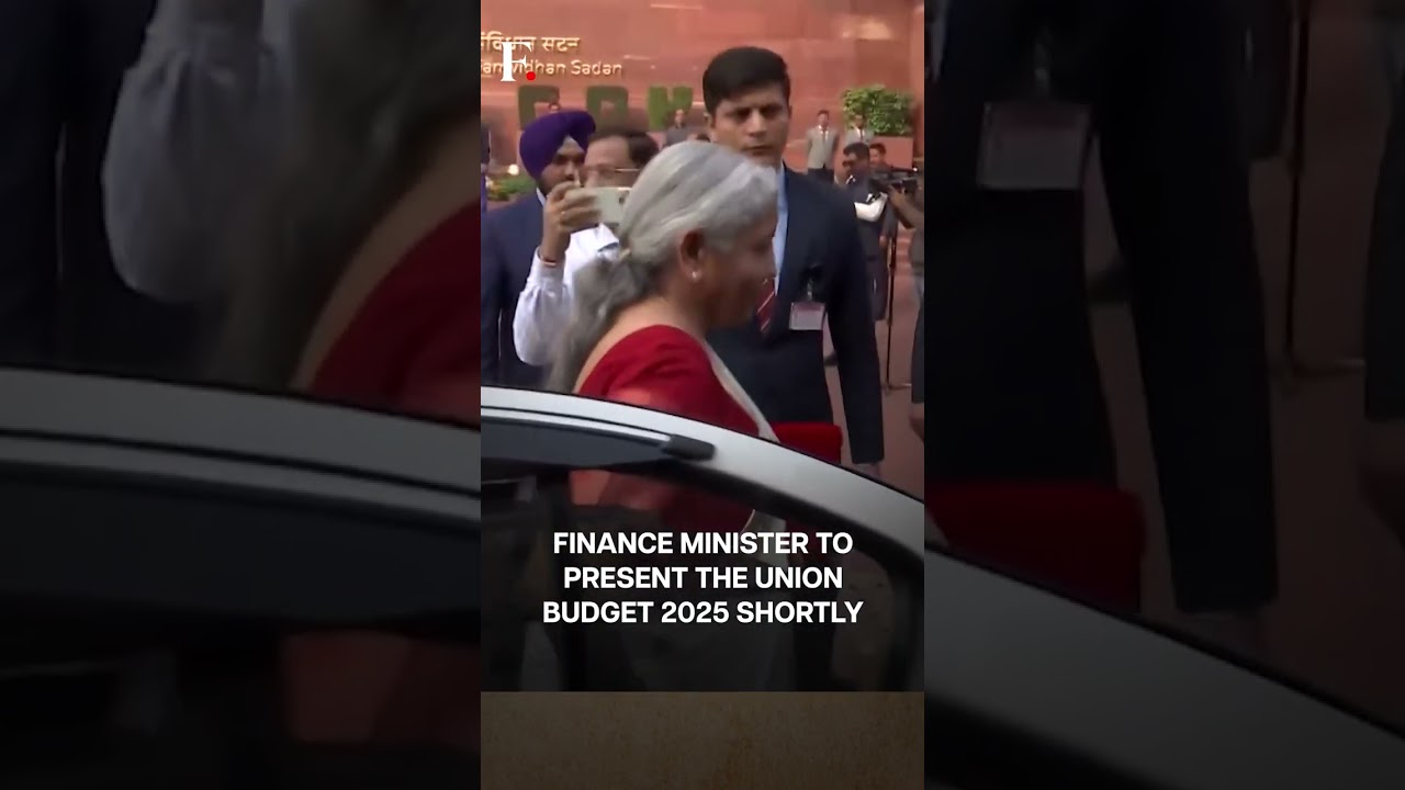 Union Budget 2025: Finance Minister Sitharaman Arrives At The Parliament | N18G