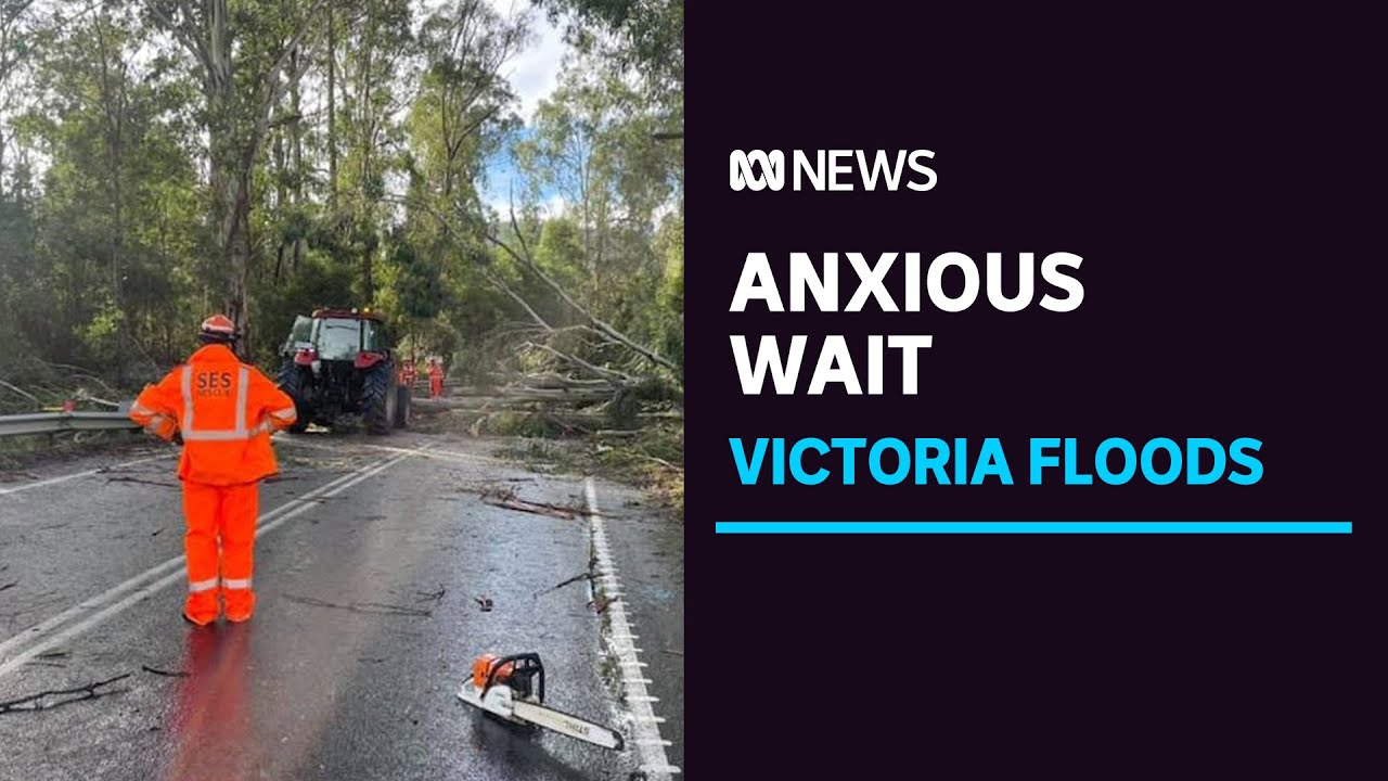 Residents await rising floodwaters as homes come under threat again in Victoria | ABC News