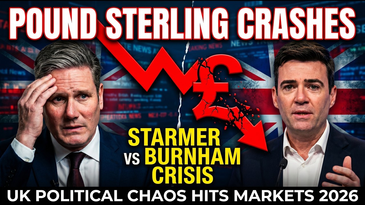 Pound Sterling Crashes Amid UK Political Crisis | Starmer vs Burnham | Market Impact 2026
