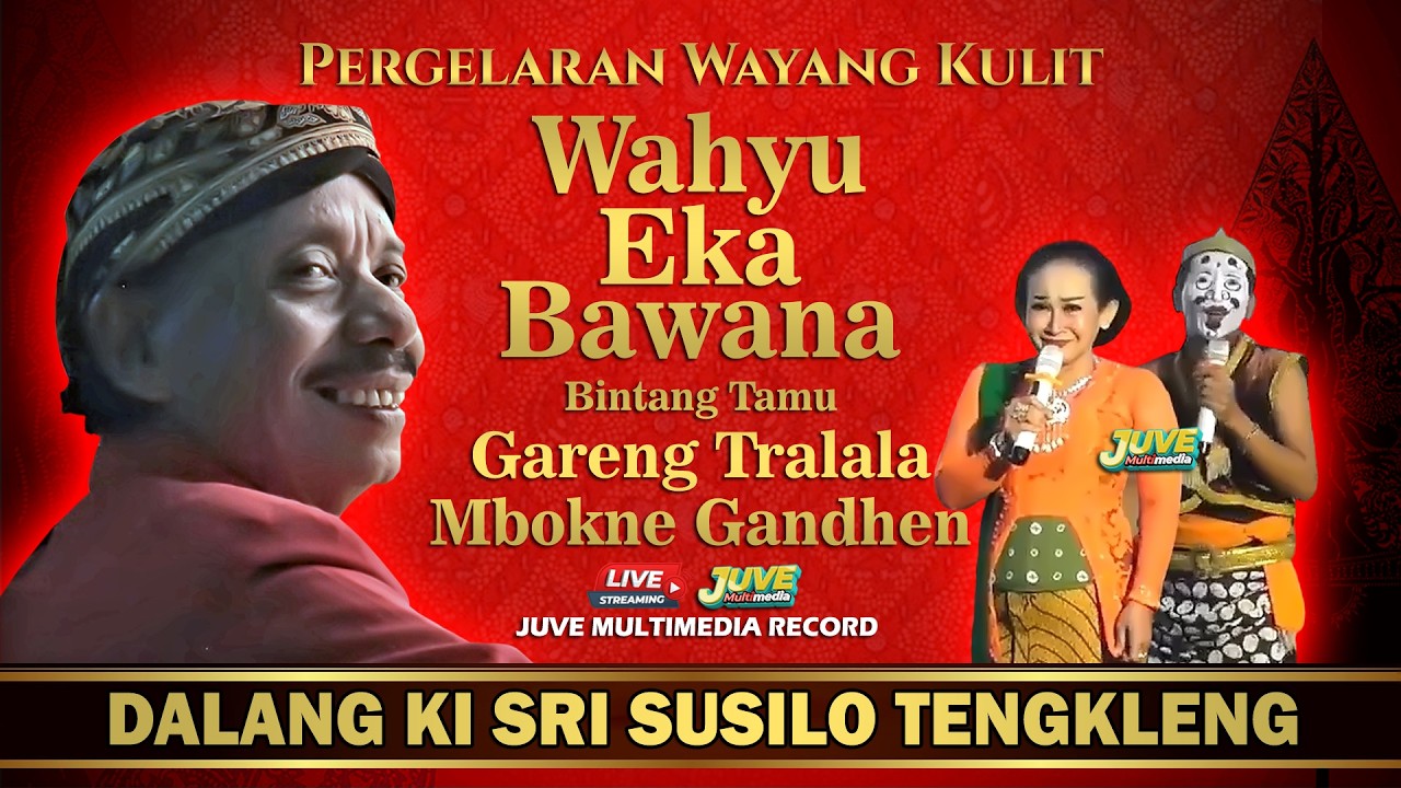 🔴 WAYANG KULIT KI SRI SUSILO TENGKLENG - GARENG TRALALA DAN MBOKNE GANDHEN - WAHYU EKA BAWANA  (REC)