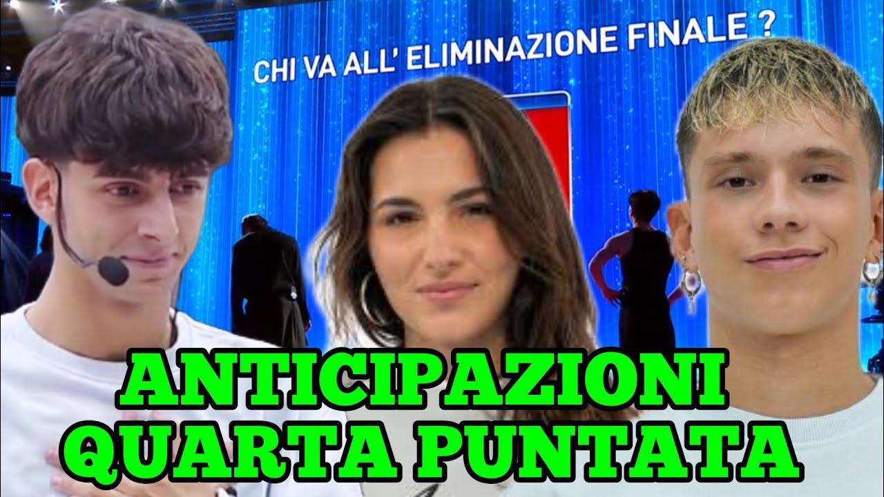 AMICI 25 - ANTICIPAZIONI QUARTA PUNTATA 