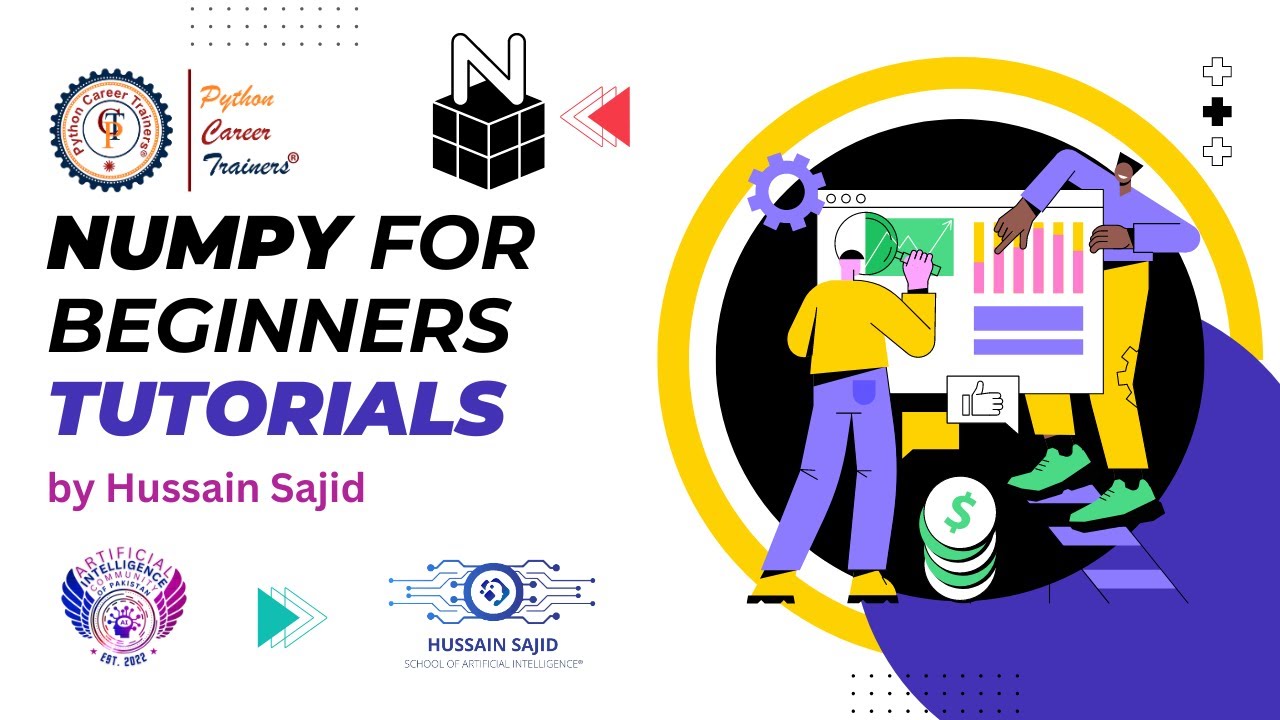 EDA Lesson 3 | Introduction to NumPy Arrays in python | Tutorials for beginners | Hussain Sajid