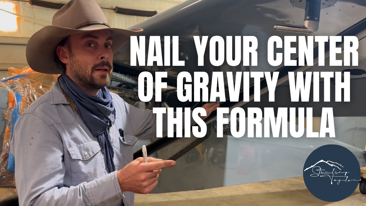 The CG Formula I Built for Backcountry Flying, Aircraft Builds & FAA Sanity Checks