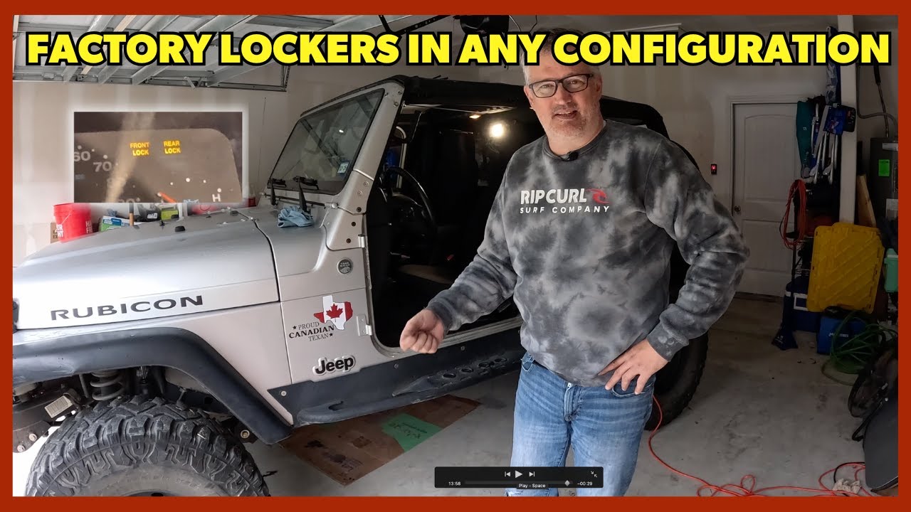 Обход блокировки Jeep TJ Rubicon