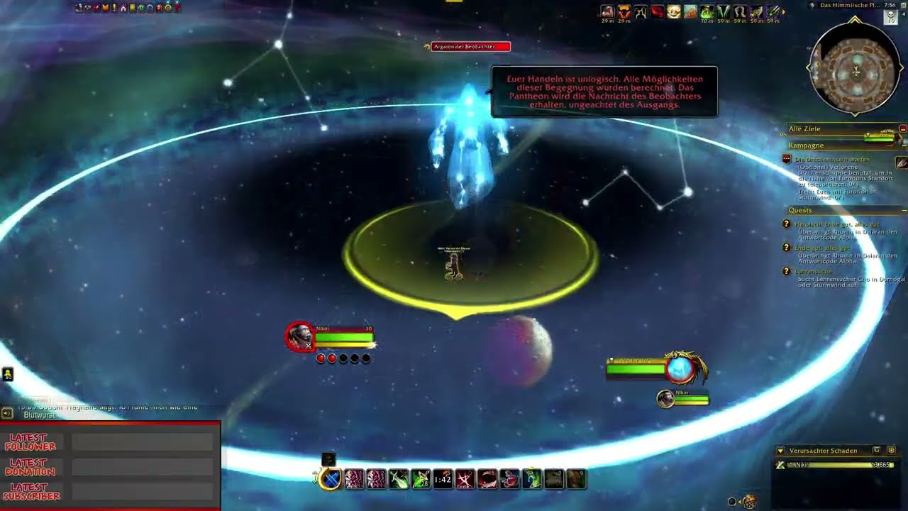 Rogue [lvl 30] Solo Algalon [Herald of the Titans] with ilvl 40 -  [12.0 Midnight prepatch]