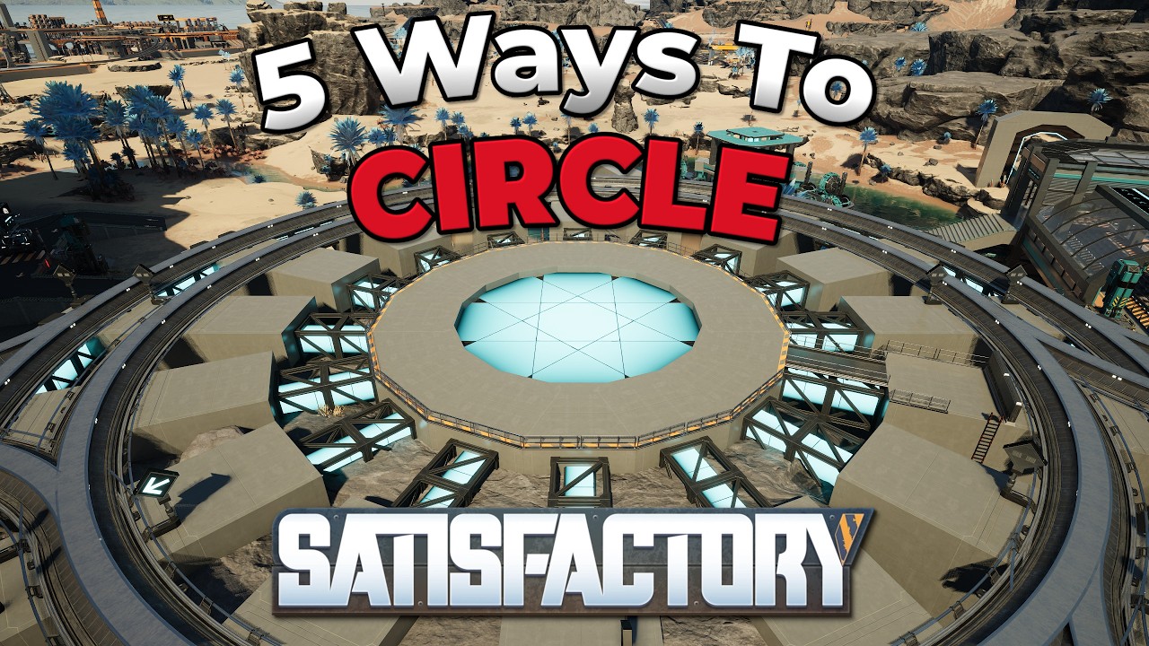 Круги стали проще в Satisfactory — ванильная версия, поддержка консолей, редактор карт и моды