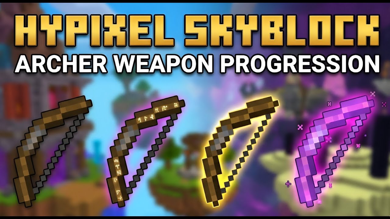 The Complete Archer Weapon Progression Guide | Hypixel Skyblock